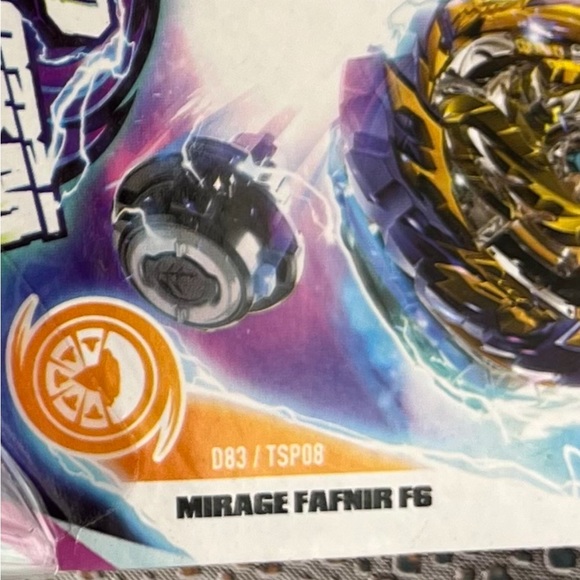 2335-MMT Beyblade Burst Surge SPEED STORM  MIRAGE FAFNIR F6 Starter Pack NEW - Picture 13 of 13